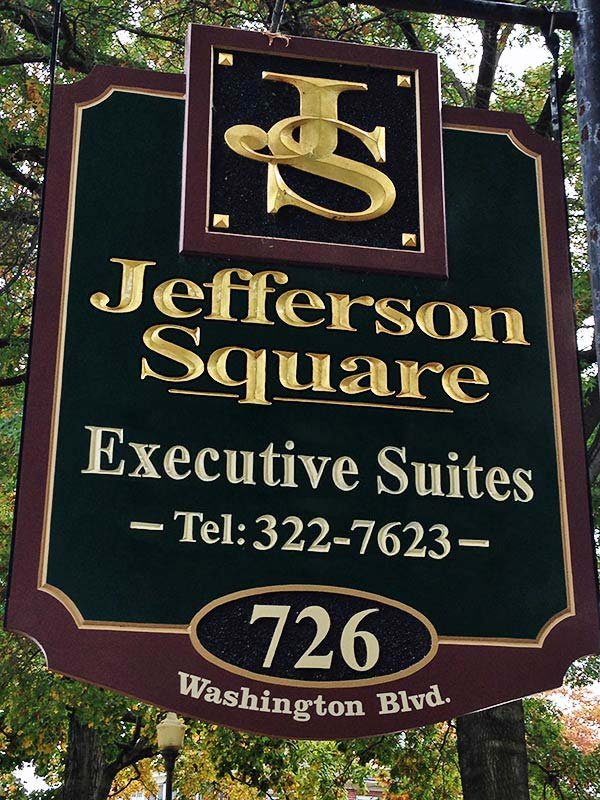 Jefferson Square Apartments Sign